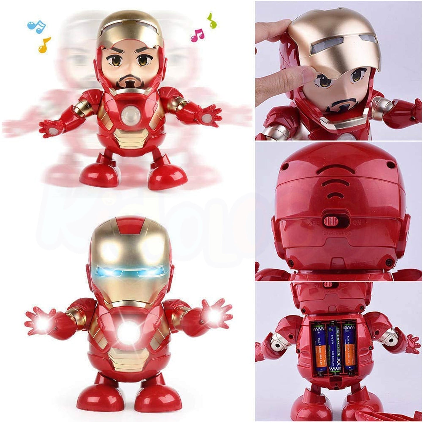 Dancing Iron Man Robot Toy