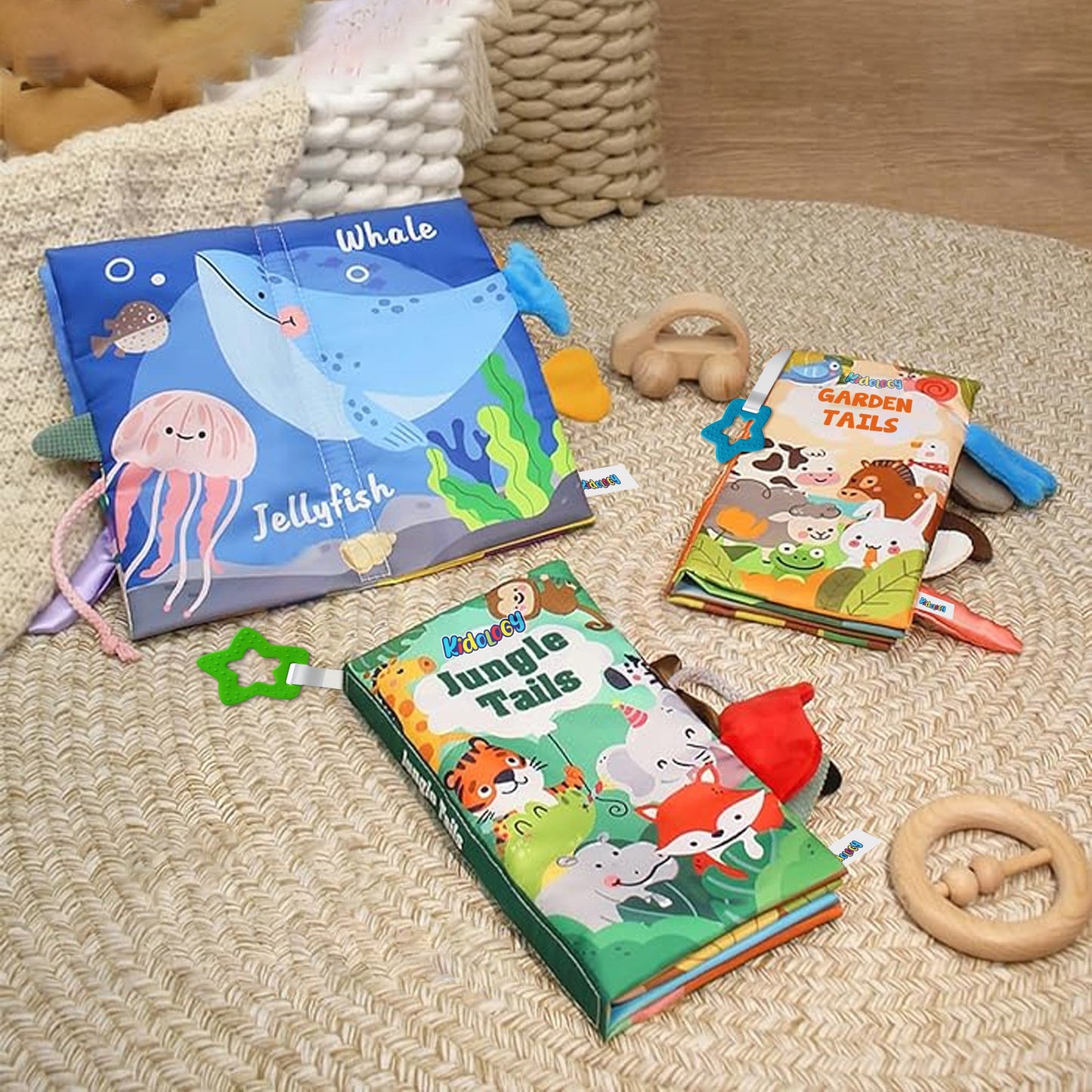 Learning Tails Book for Kids β Set of 3