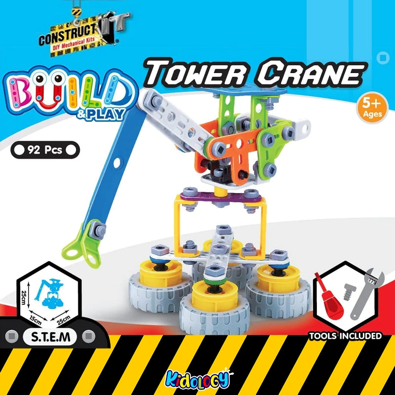 DIY Construction Building Blocks Toy Set