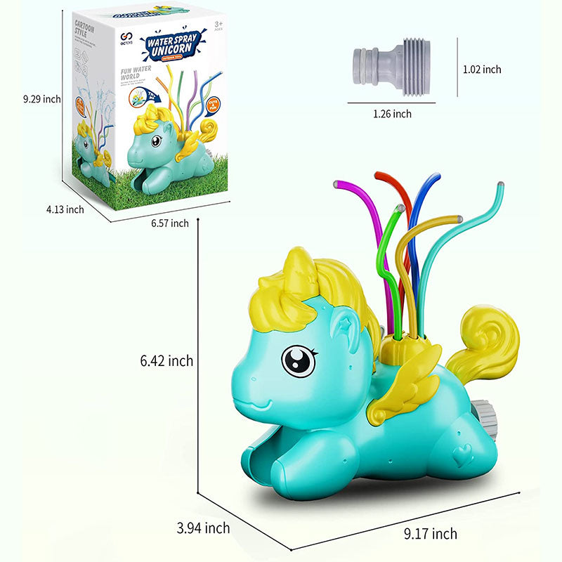 Unicorn Water Sprinkler Toy