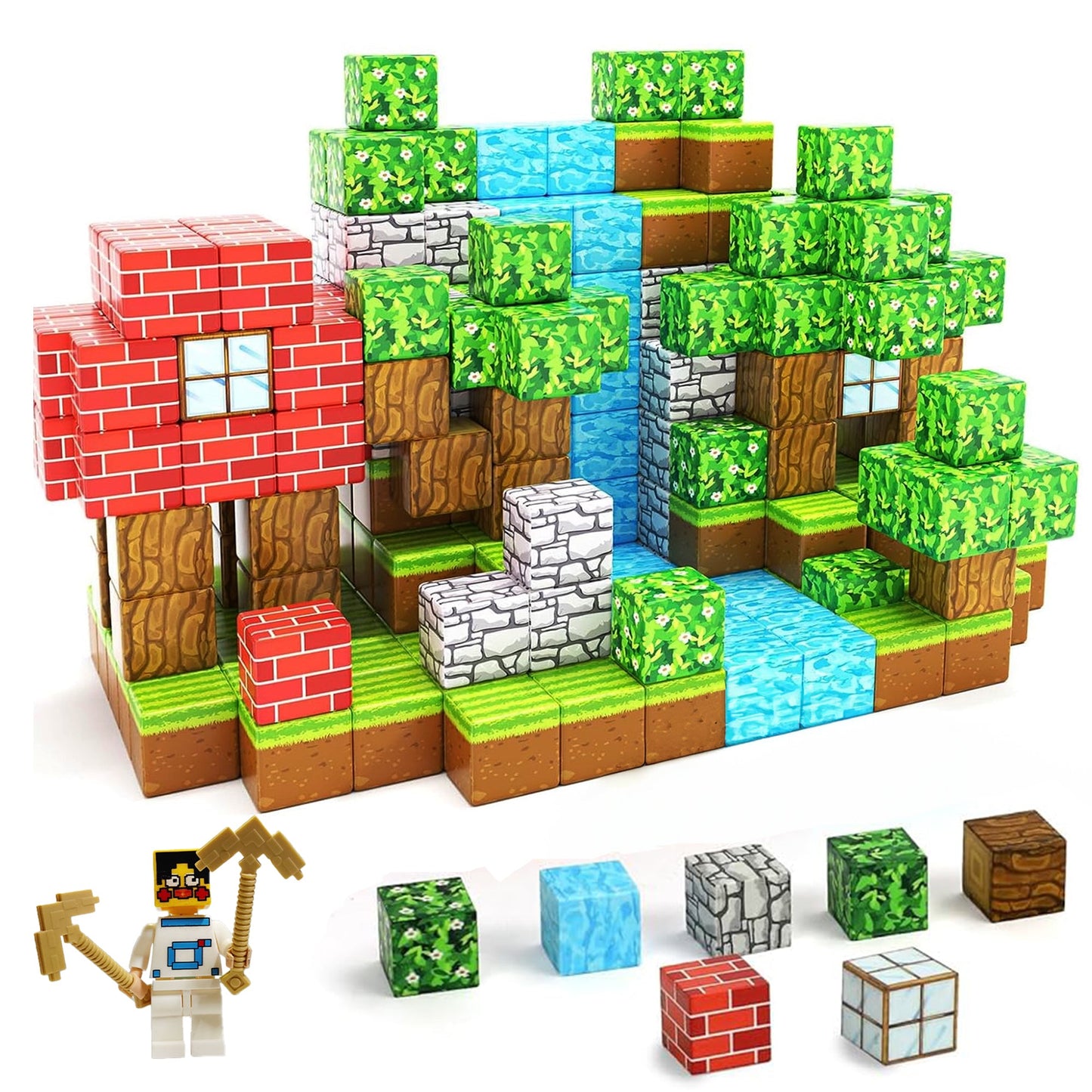 Magnetic Building Blocks – MineCrafter Edition