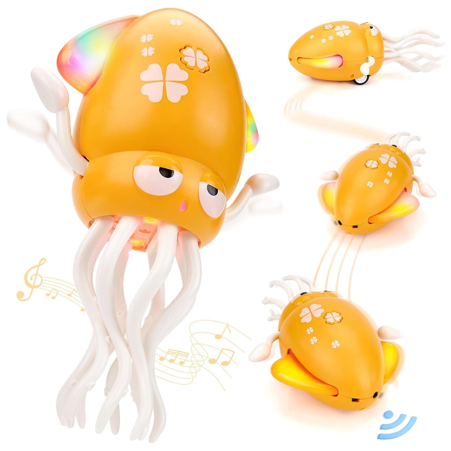 Electric Crawling & Dancing Octopus - Squid Toy