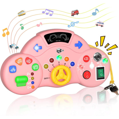 Montessori Busy Board Switch LED Light Game