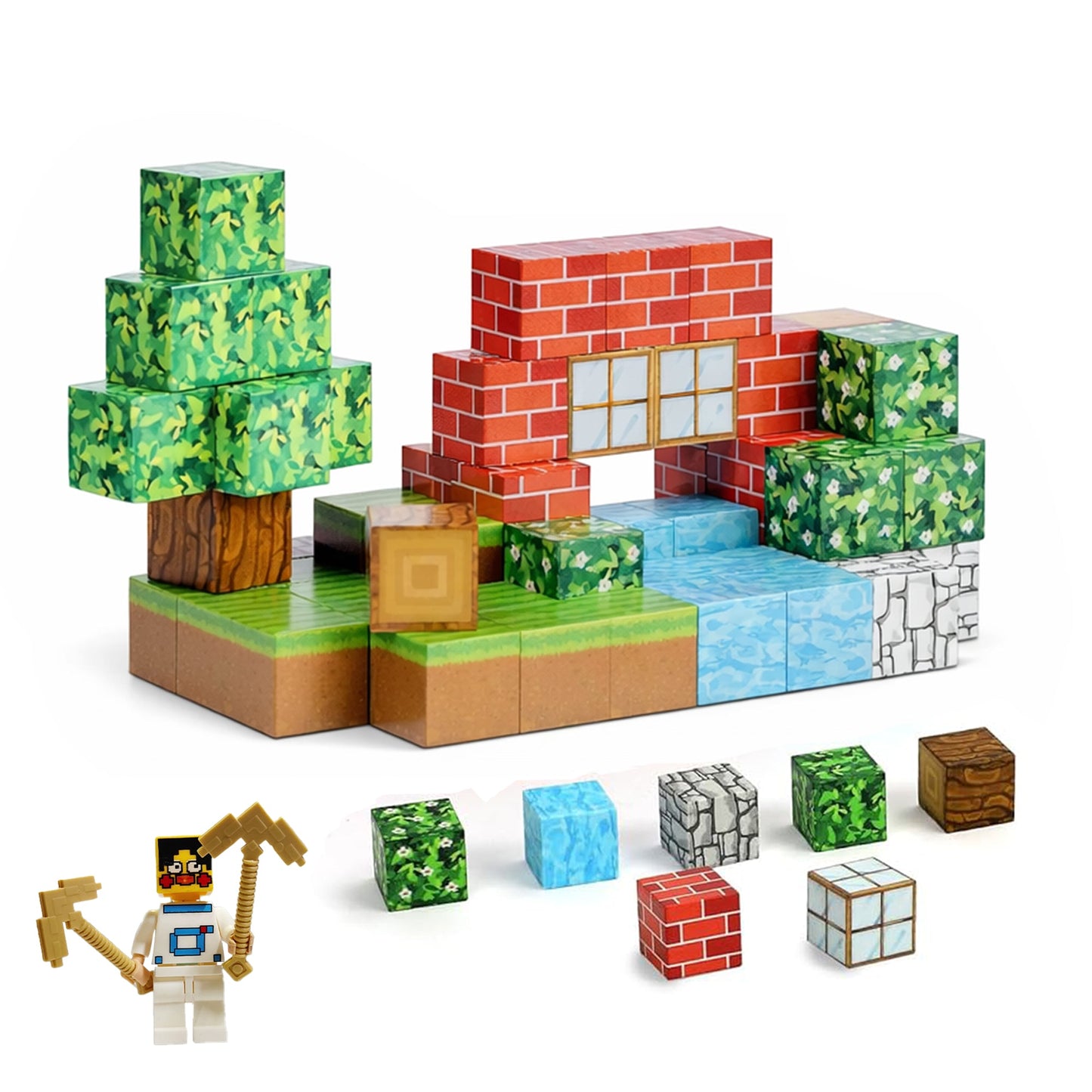 Magnetic Building Blocks – MineCrafter Edition