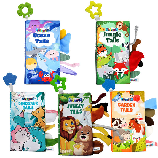 Animal Tail Books for Kids – Set of 5