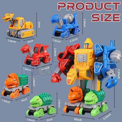 5-in-1 Robot Toy Set