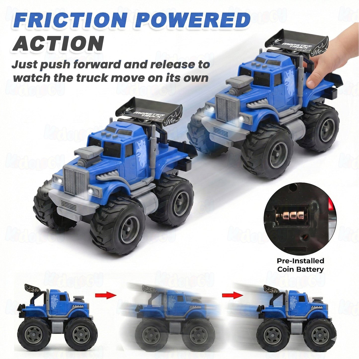 Friction Mini Monster Truck