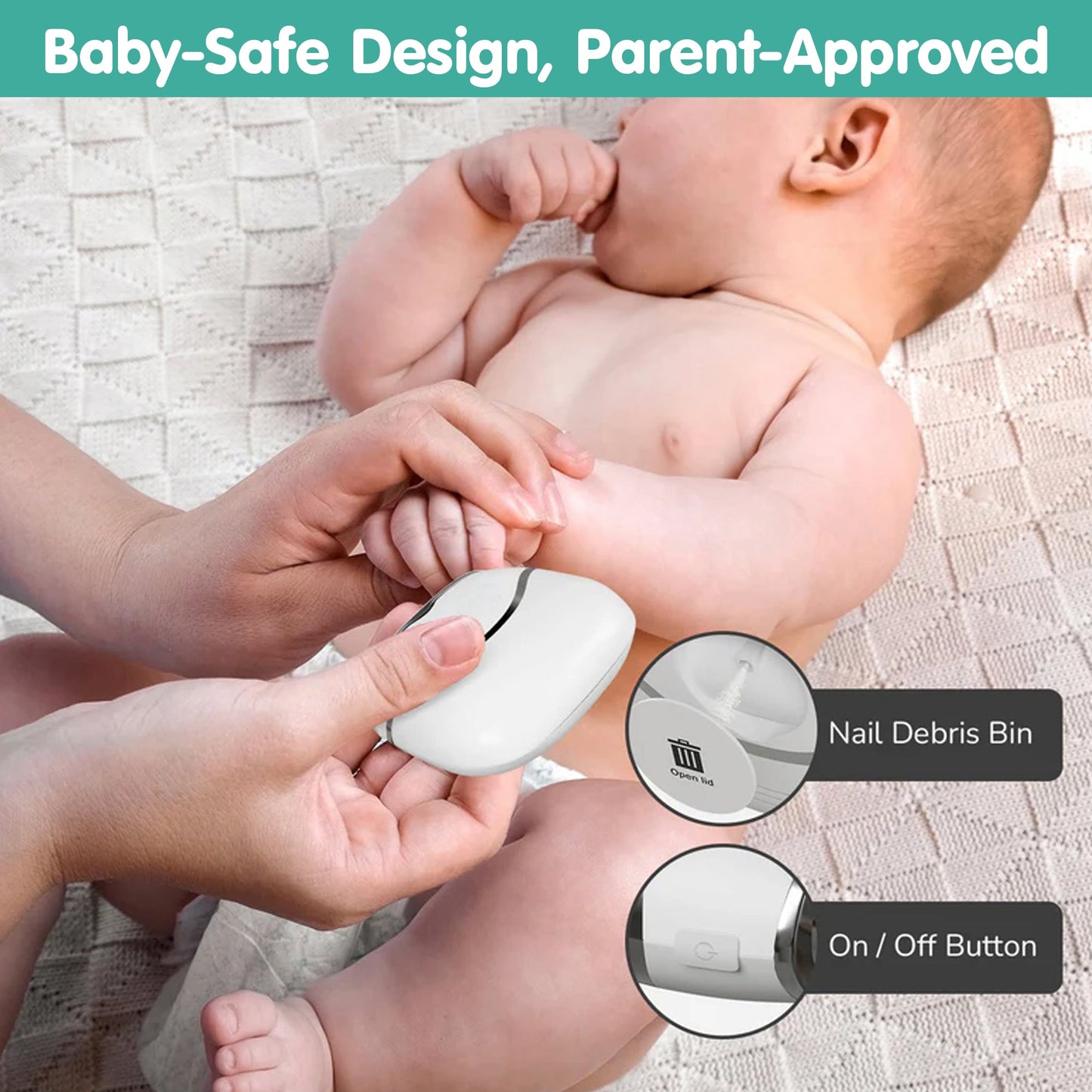Electric Baby Nail Trimmer