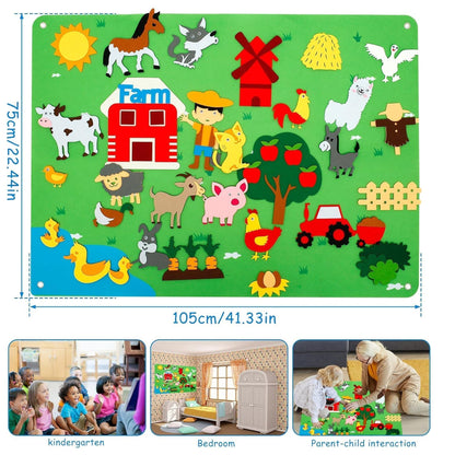 Montessori Felt Story Board Set