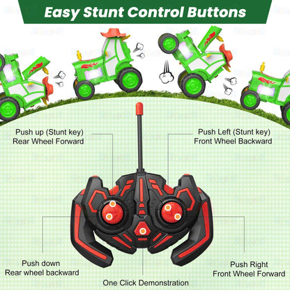 Crazy Jumping Tractor Toy