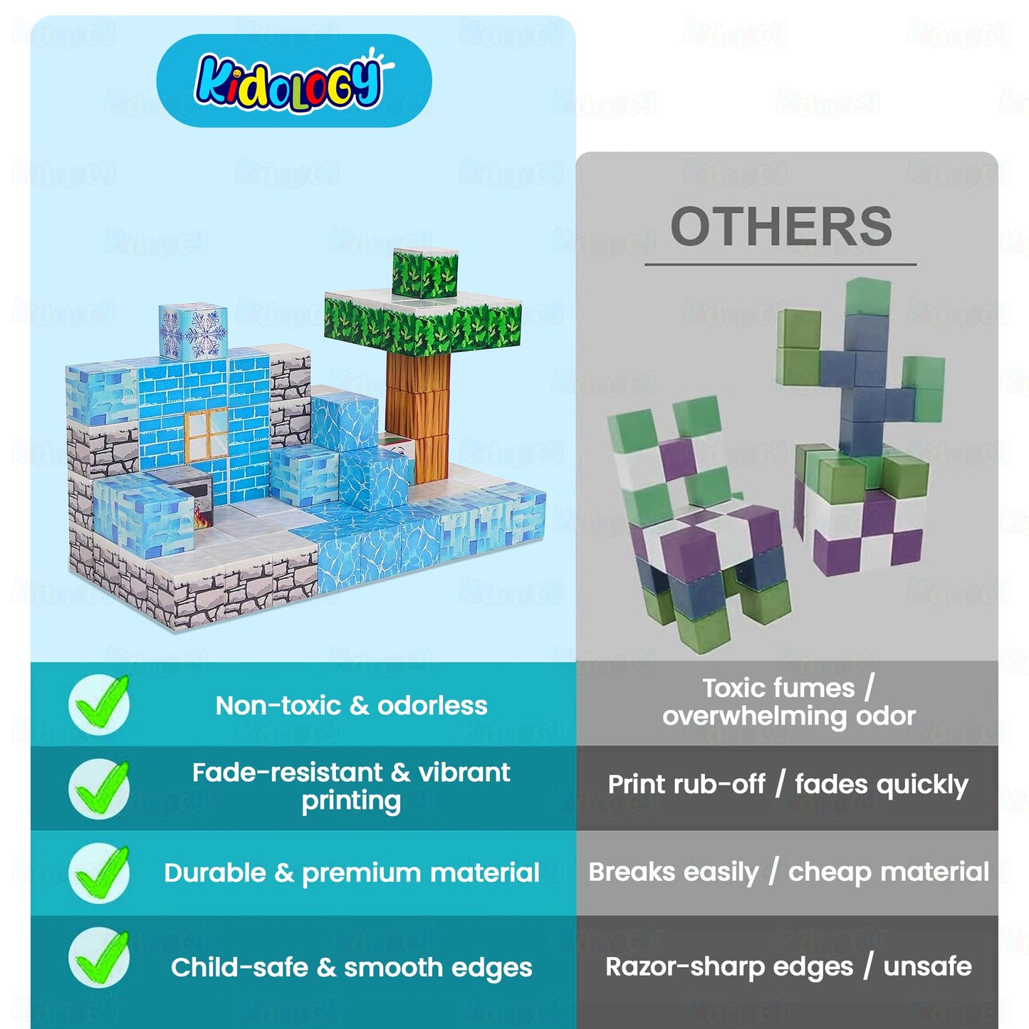 Magnetic Building Blocks – MineCrafter Edition