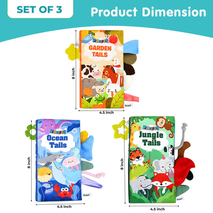 Learning Tails Book for Kids – Set of 3