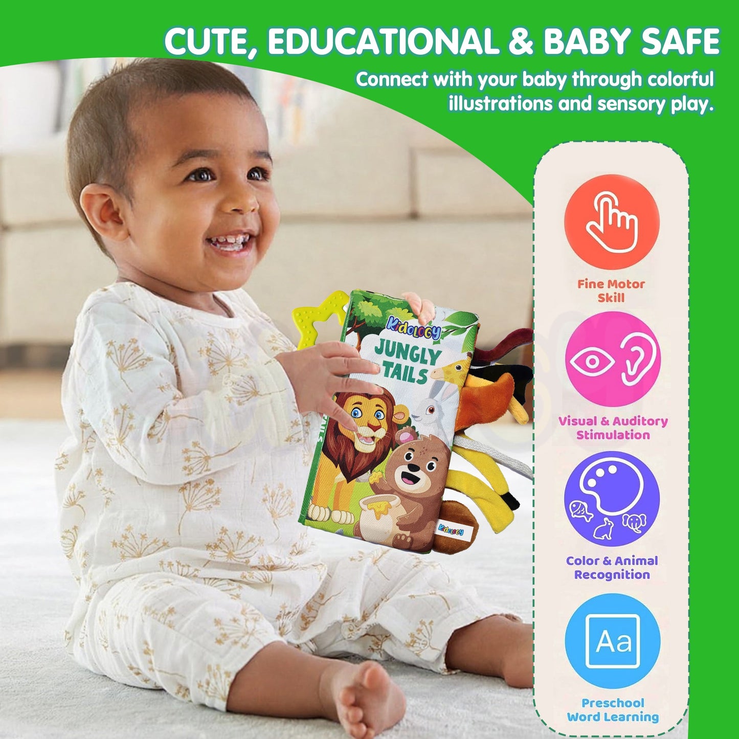 Animal Tail Books for Kids – Set of 5