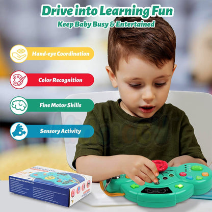Montessori Busy Board Switch LED Light Game