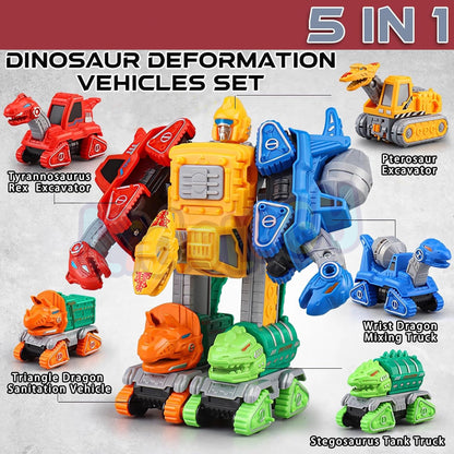 5-in-1 Robot Toy Set