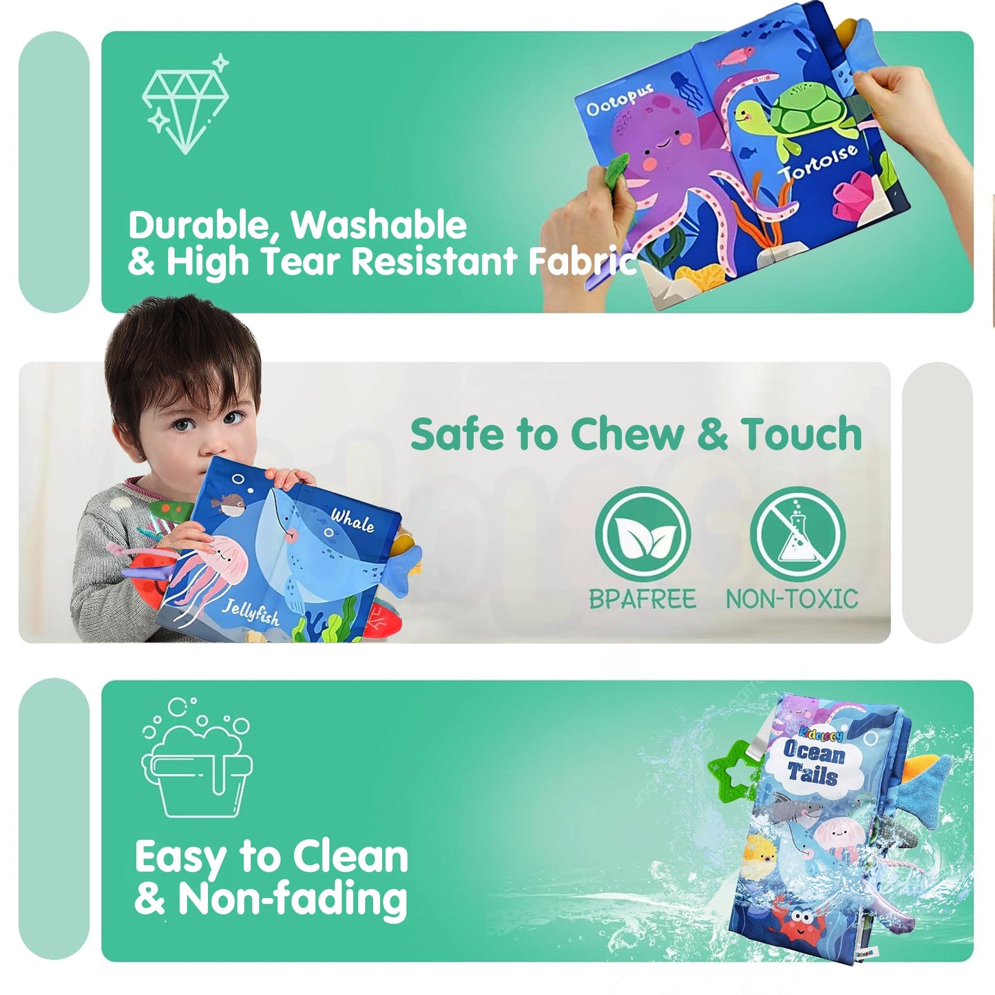 Learning Tails Book for Kids – Set of 3