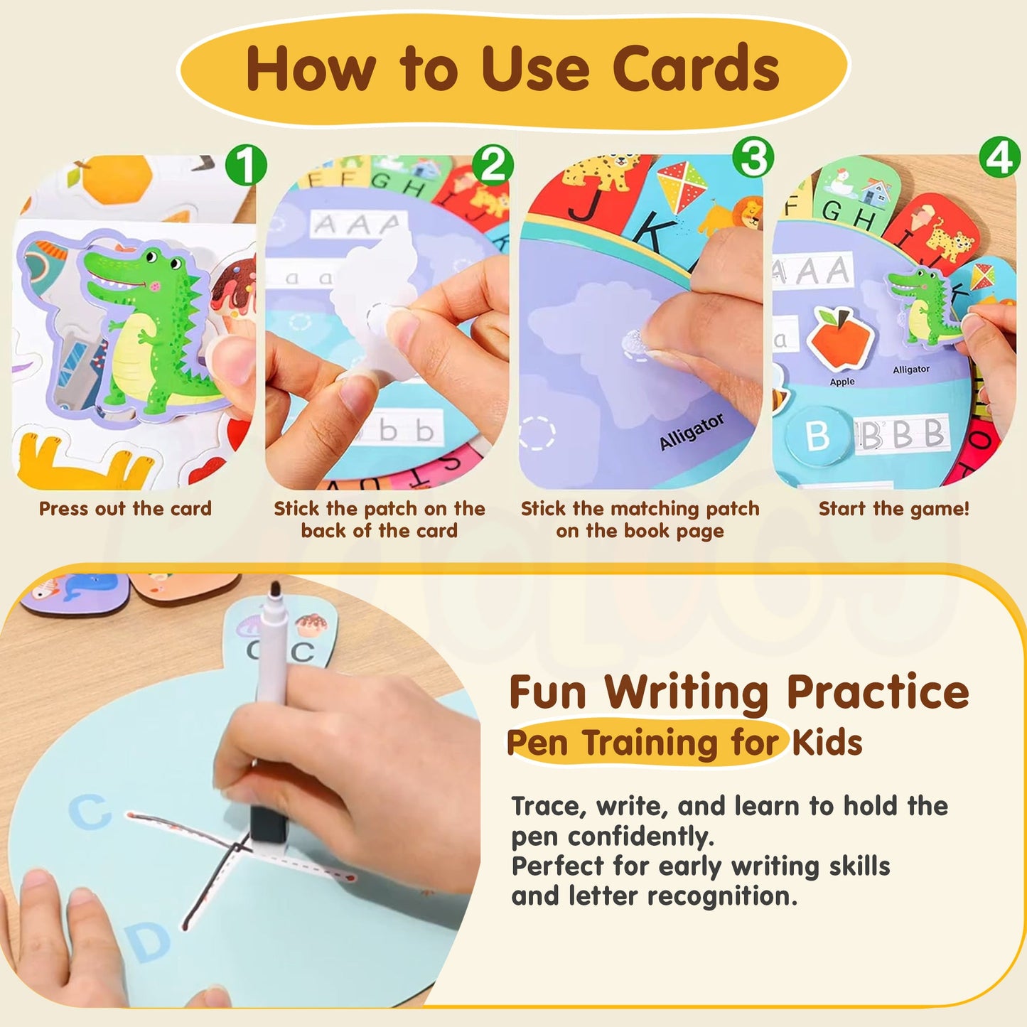 Alphabet Busy Book for Kids