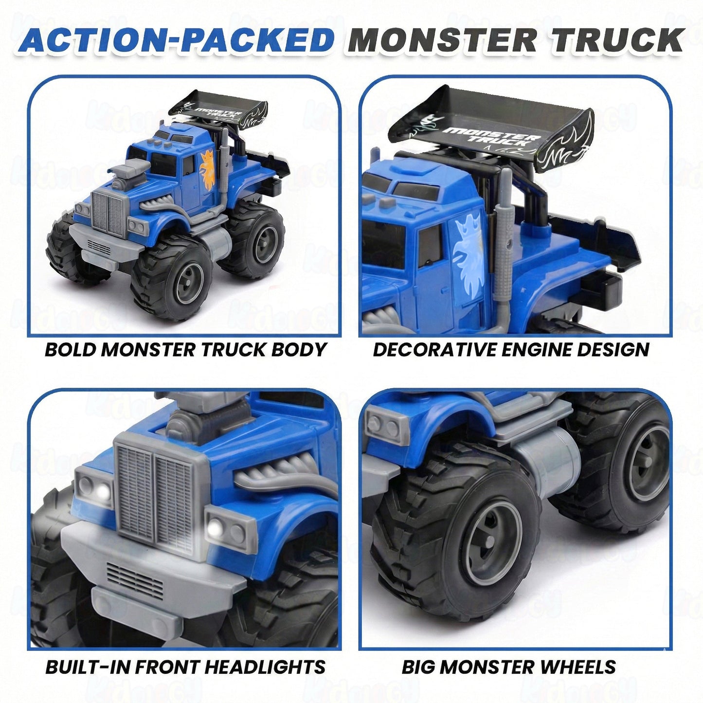 Friction Mini Monster Truck