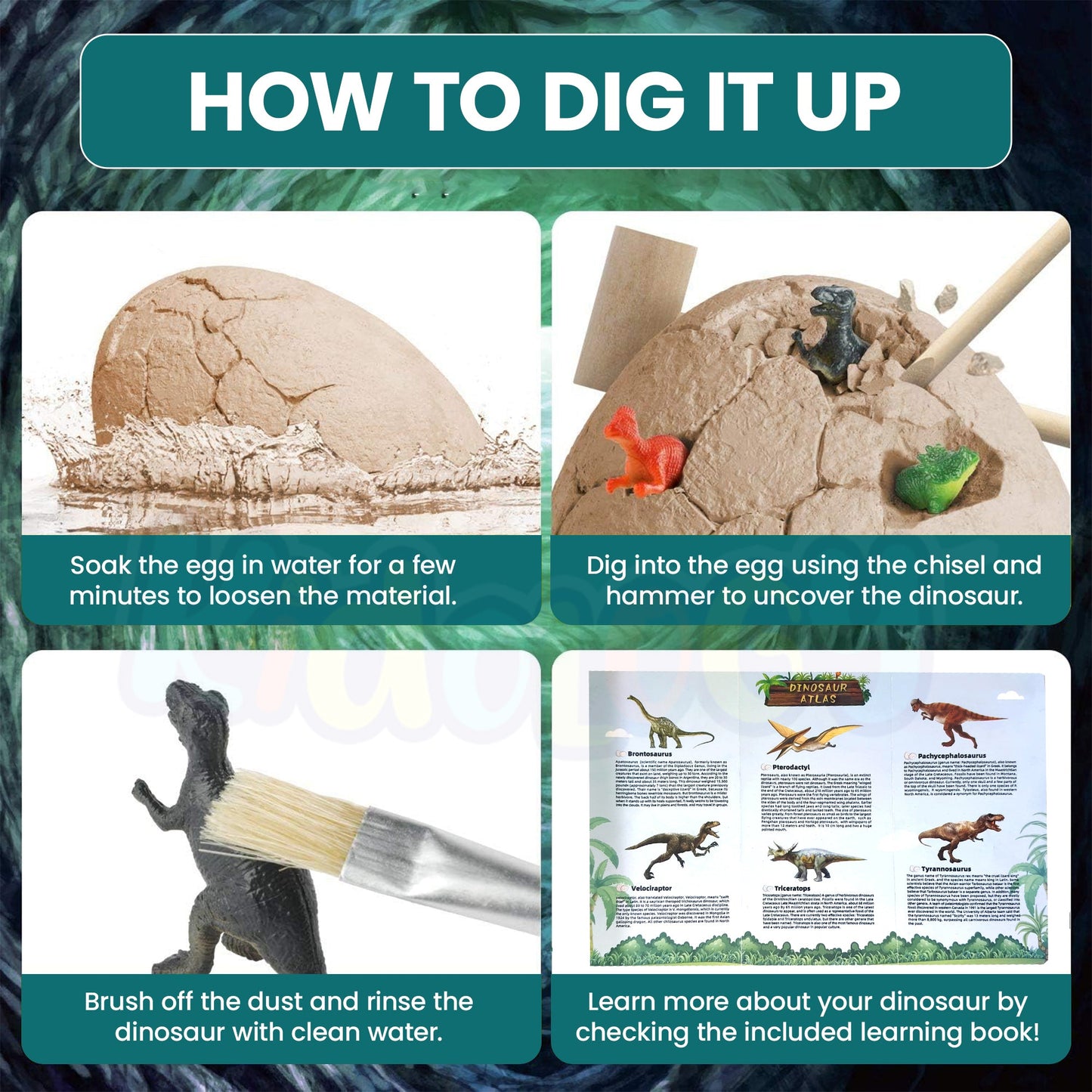 Dino Egg Digging Set