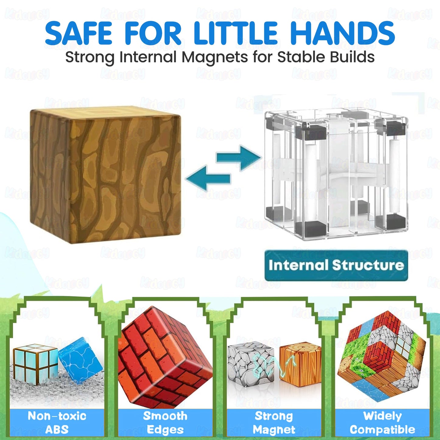Magnetic Building Blocks – MineCrafter Edition