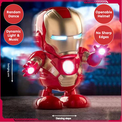 Dancing Iron Man Robot Toy