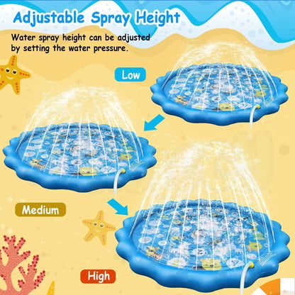 Non-Slip Splash Round Pool