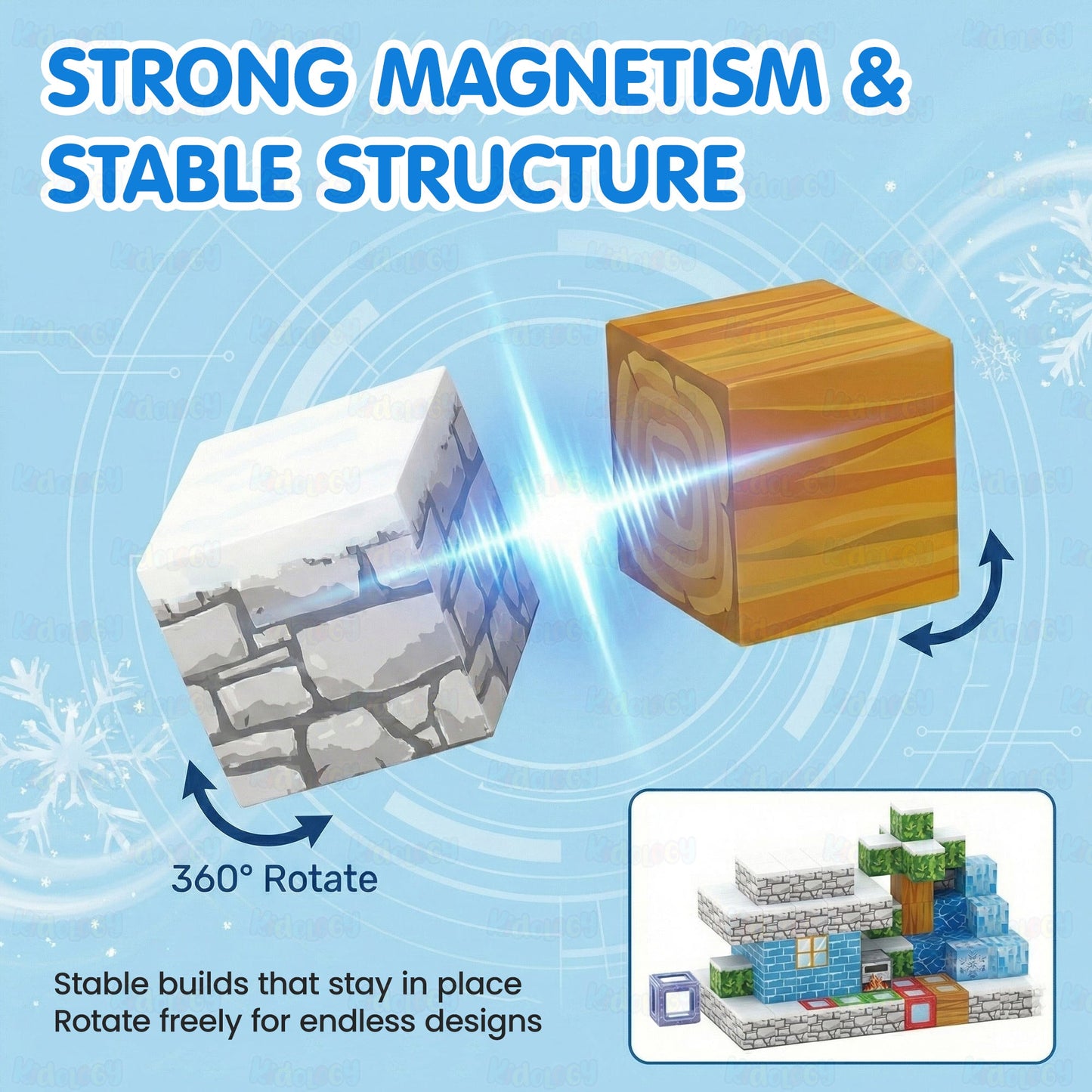 Magnetic Building Blocks – MineCrafter Edition