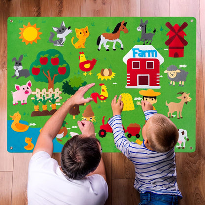 Montessori Felt Story Board Set