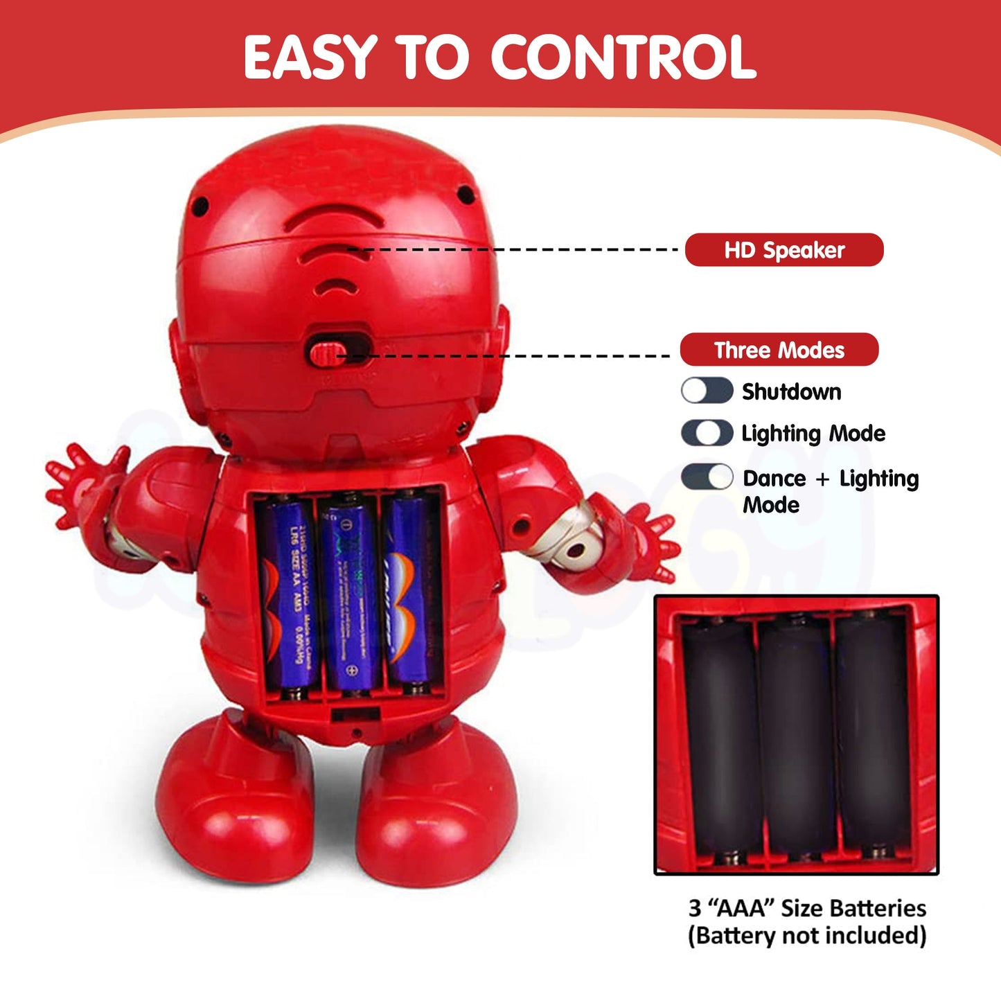 Dancing Iron Man Robot Toy