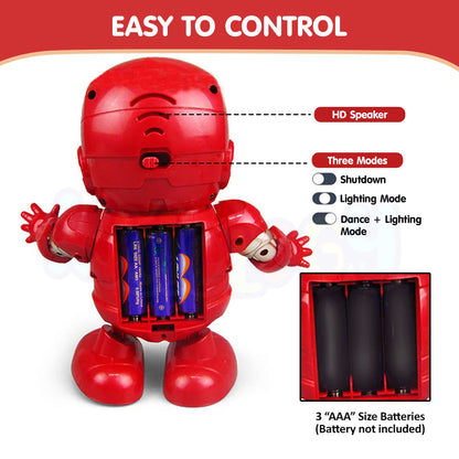 Dancing Iron Man Robot Toy