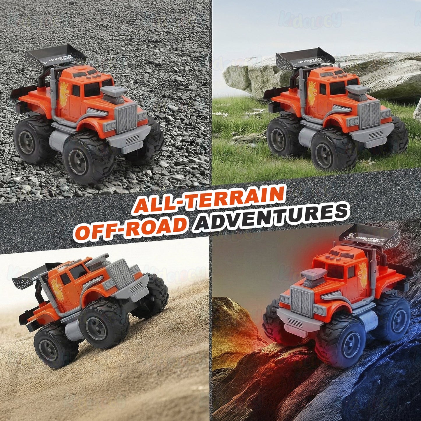 Friction Mini Monster Truck