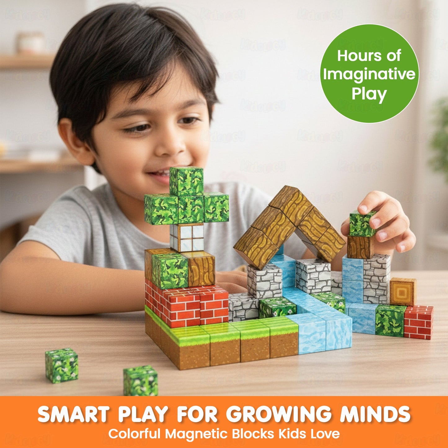 Magnetic Building Blocks – MineCrafter Edition