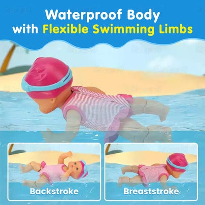 Electric Waterproof Swimming Doll