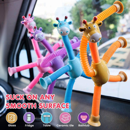 Telescoping Giraffe Playset