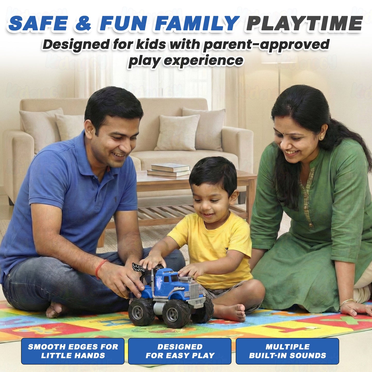 Friction Mini Monster Truck