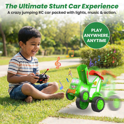 Crazy Jumping Tractor Toy