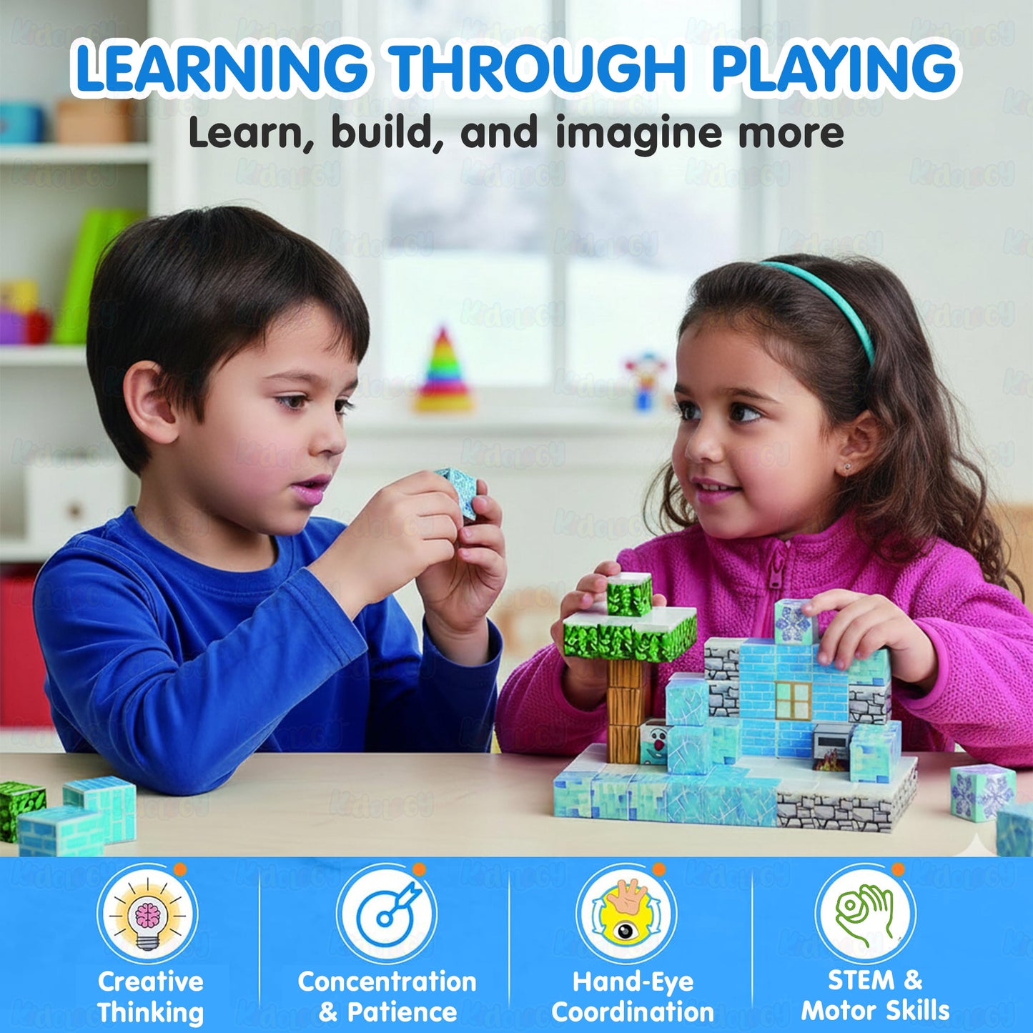 Magnetic Building Blocks – MineCrafter Edition