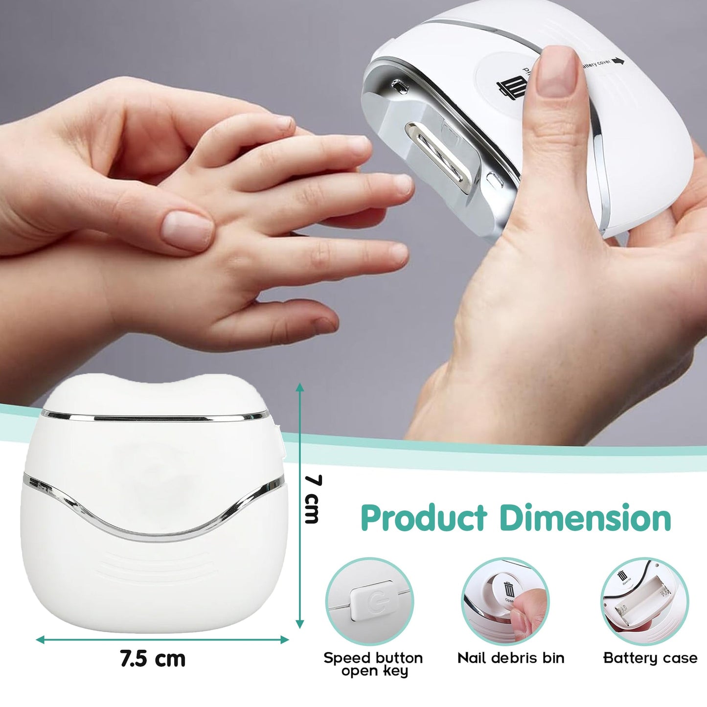 Electric Baby Nail Trimmer