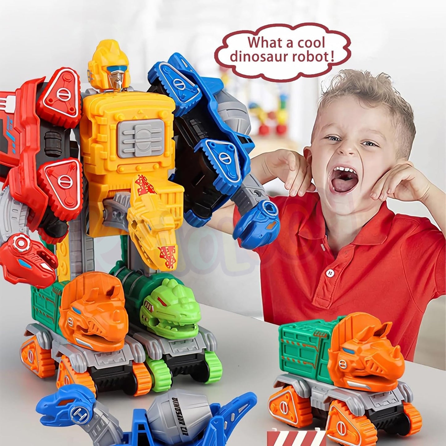 5-in-1 Robot Toy Set