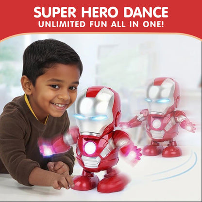 Dancing Iron Man Robot Toy