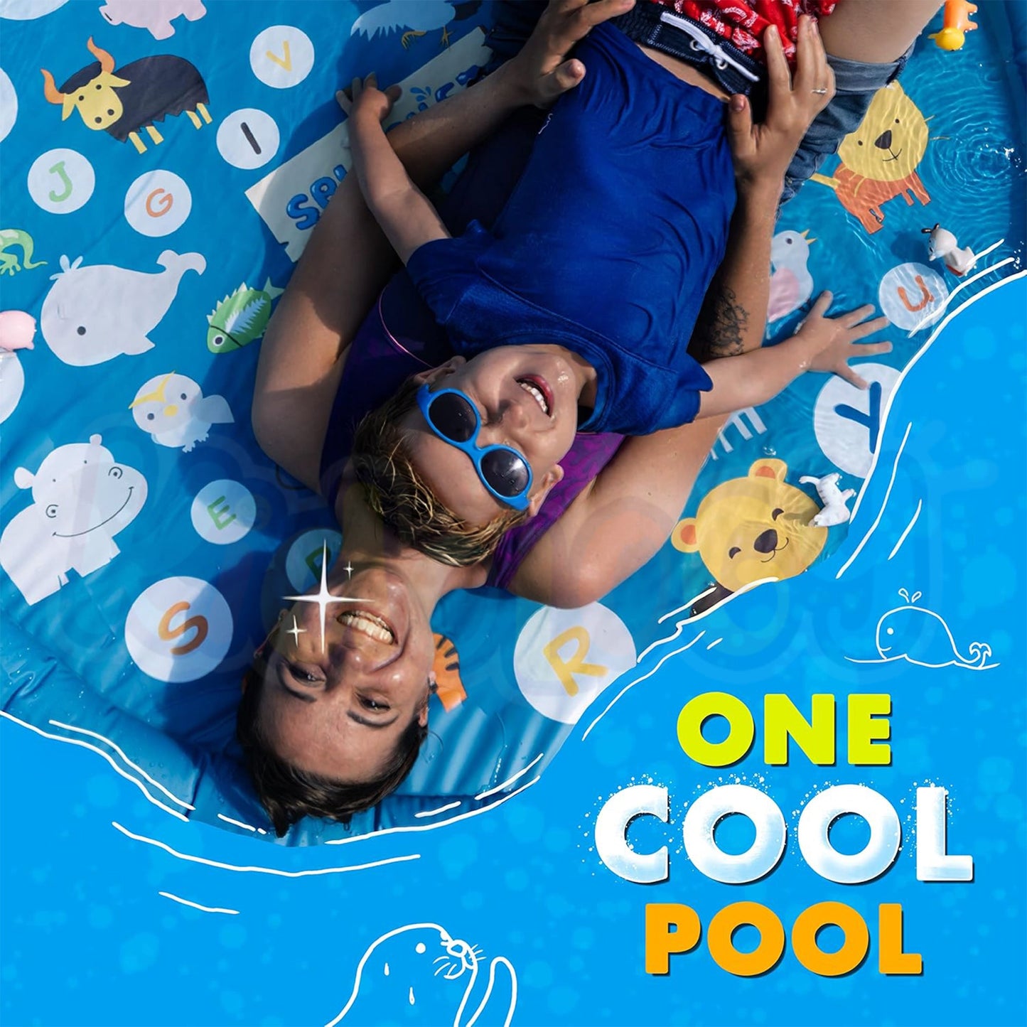 Non-Slip Splash Round Pool