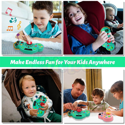 Montessori Busy Board Switch LED Light Game