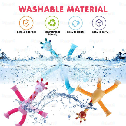 Telescoping Giraffe Playset