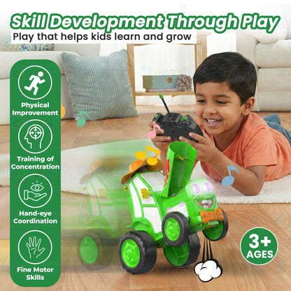Crazy Jumping Tractor Toy