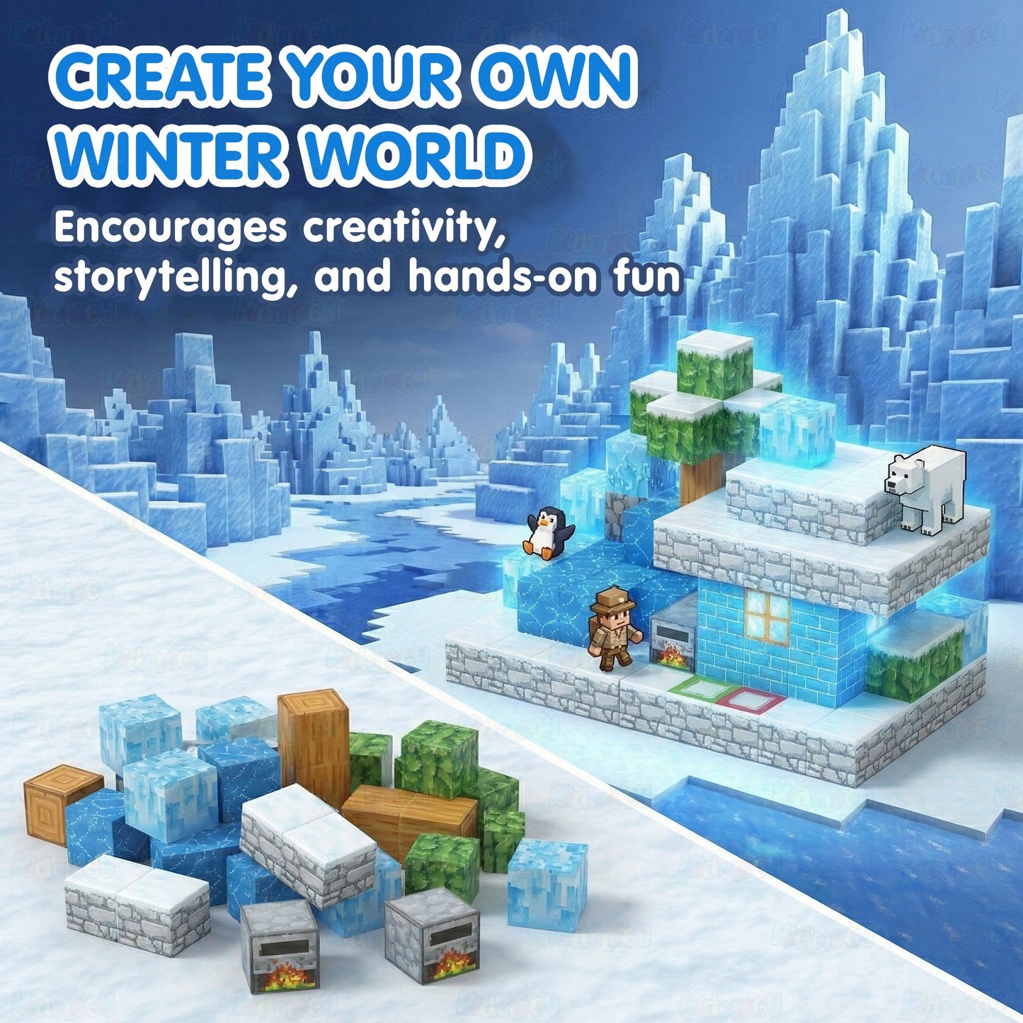 Magnetic Building Blocks – MineCrafter Edition