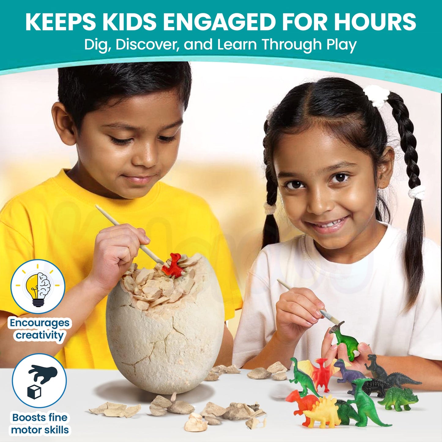 Dino Egg Digging Set