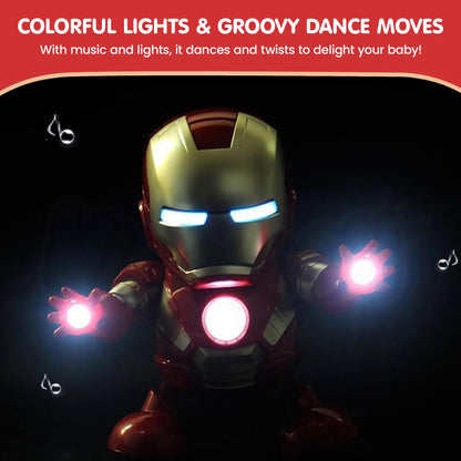 Dancing Iron Man Robot Toy
