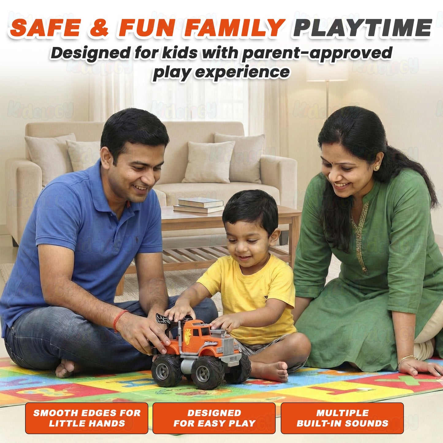 Friction Mini Monster Truck