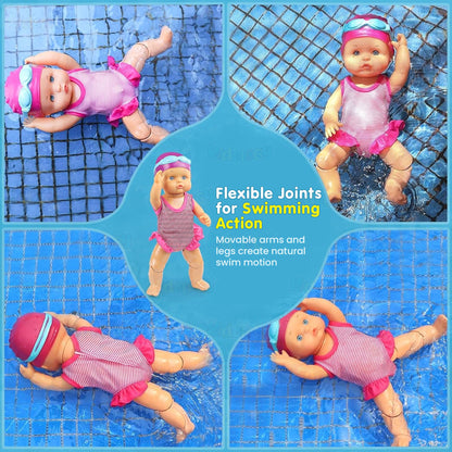 Electric Waterproof Swimming Doll