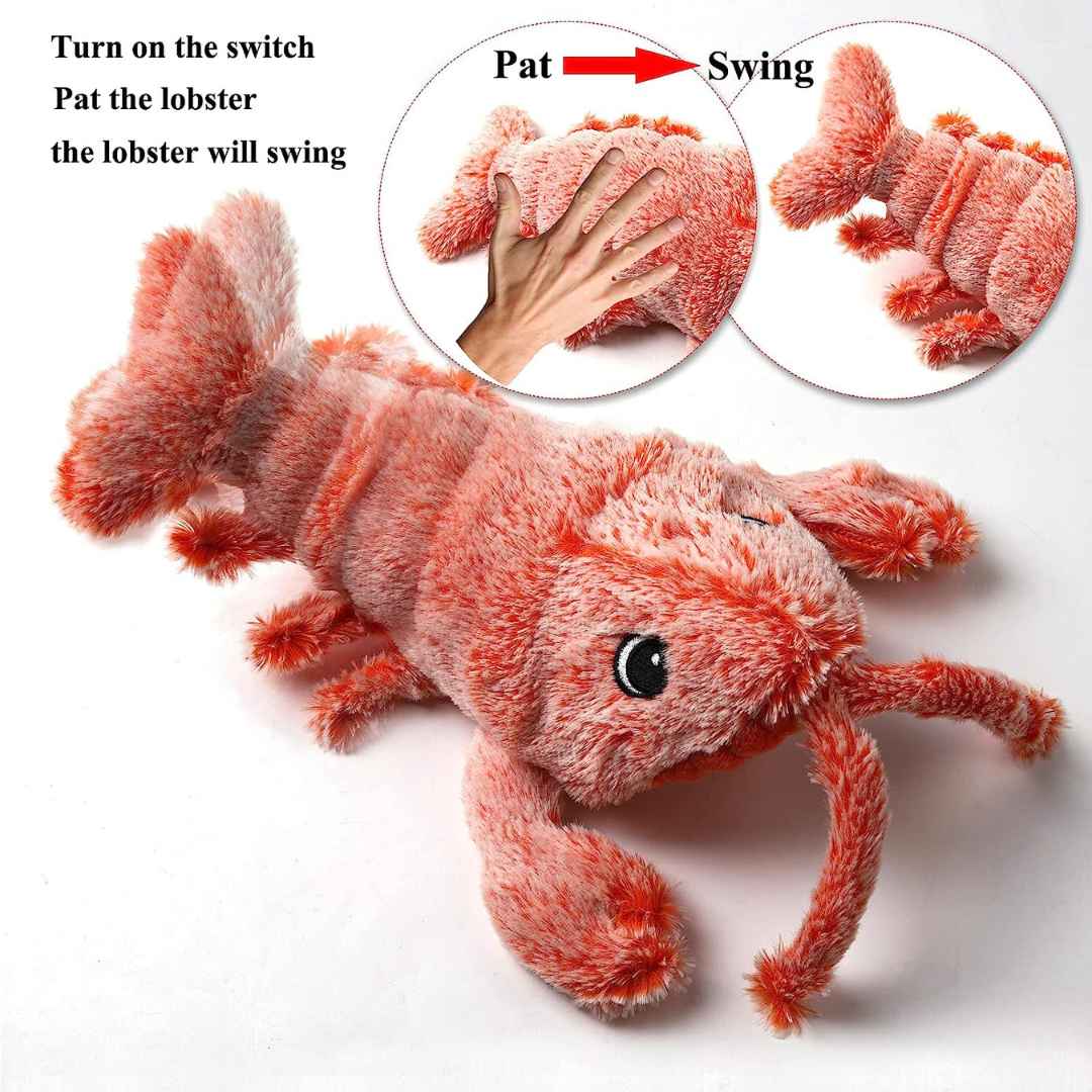 Floppy Lobster Interactive Dog Toy